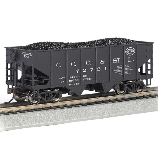 HO 55 Ton 2-Bay USRA Hopper NYC Big Four Model (BAC19517)