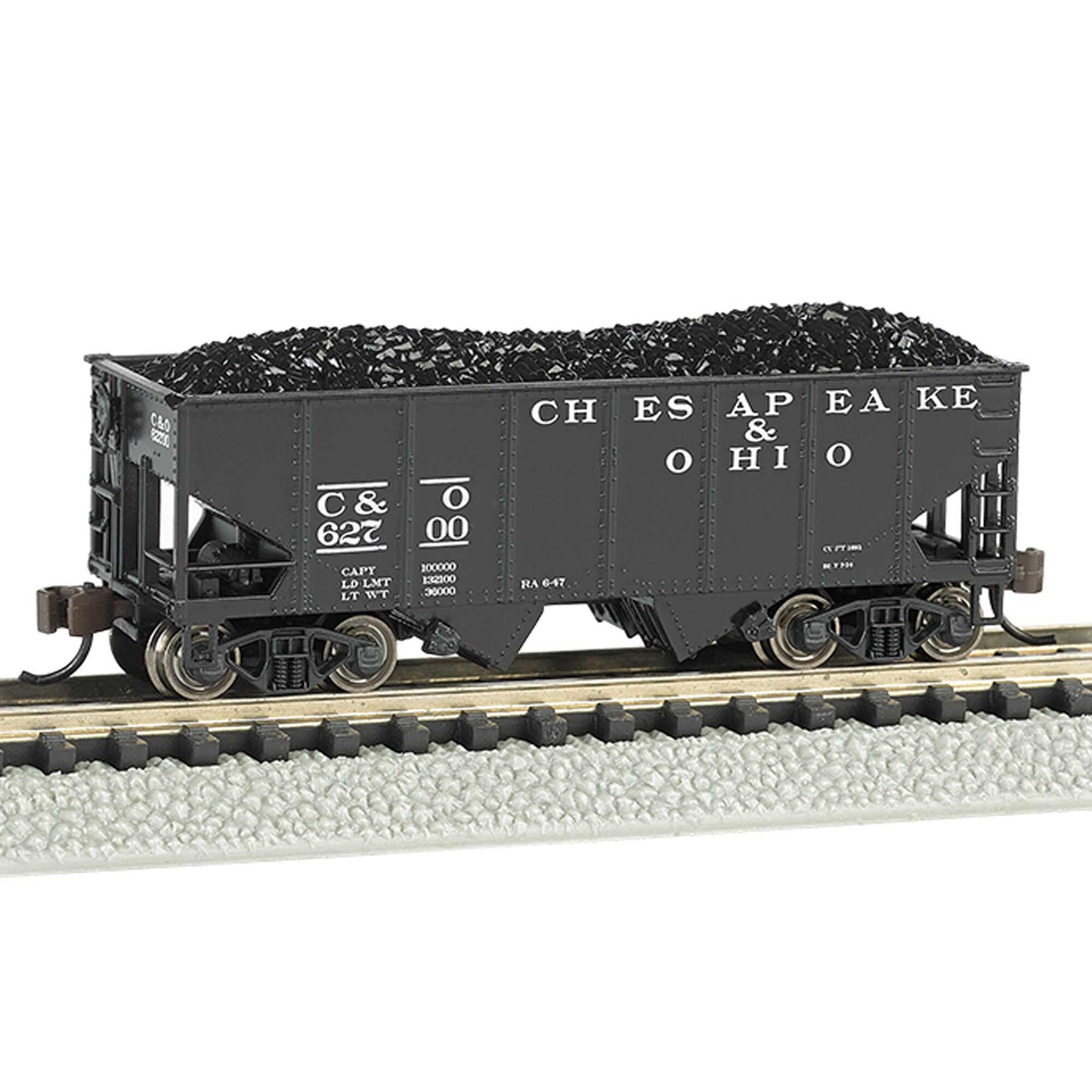 N 55-Ton 2-Bay Hopper for C&O (BAC19555)