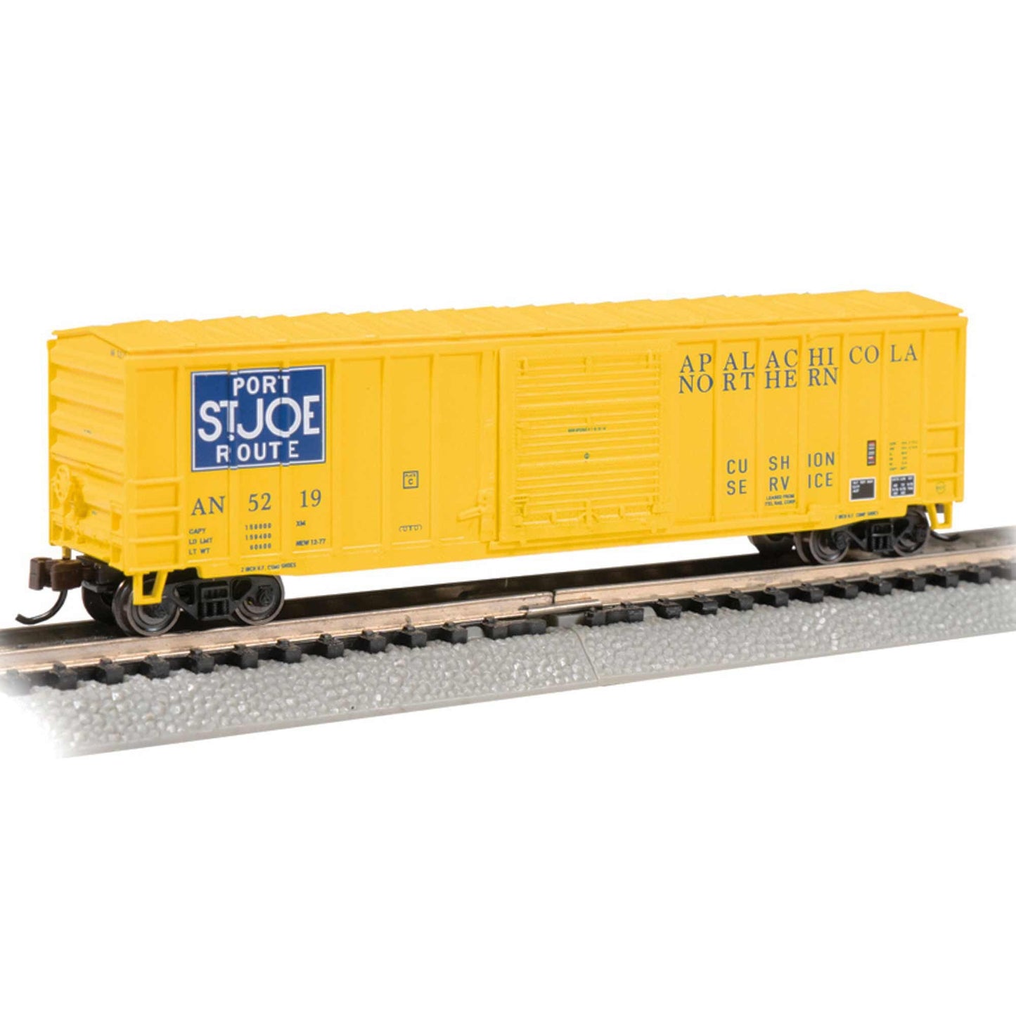 N ACF 50'6" Box Car Port St. Joe Route #5219 (BAC19666)