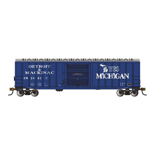 N 50'6" ACF Outside Braced Box Car - Detroit & Mackinac #2463 (BAC19671)