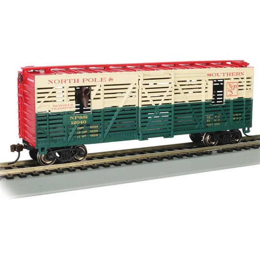 HO Christmas NP&S #12040 with Reindeer (BAC19709)