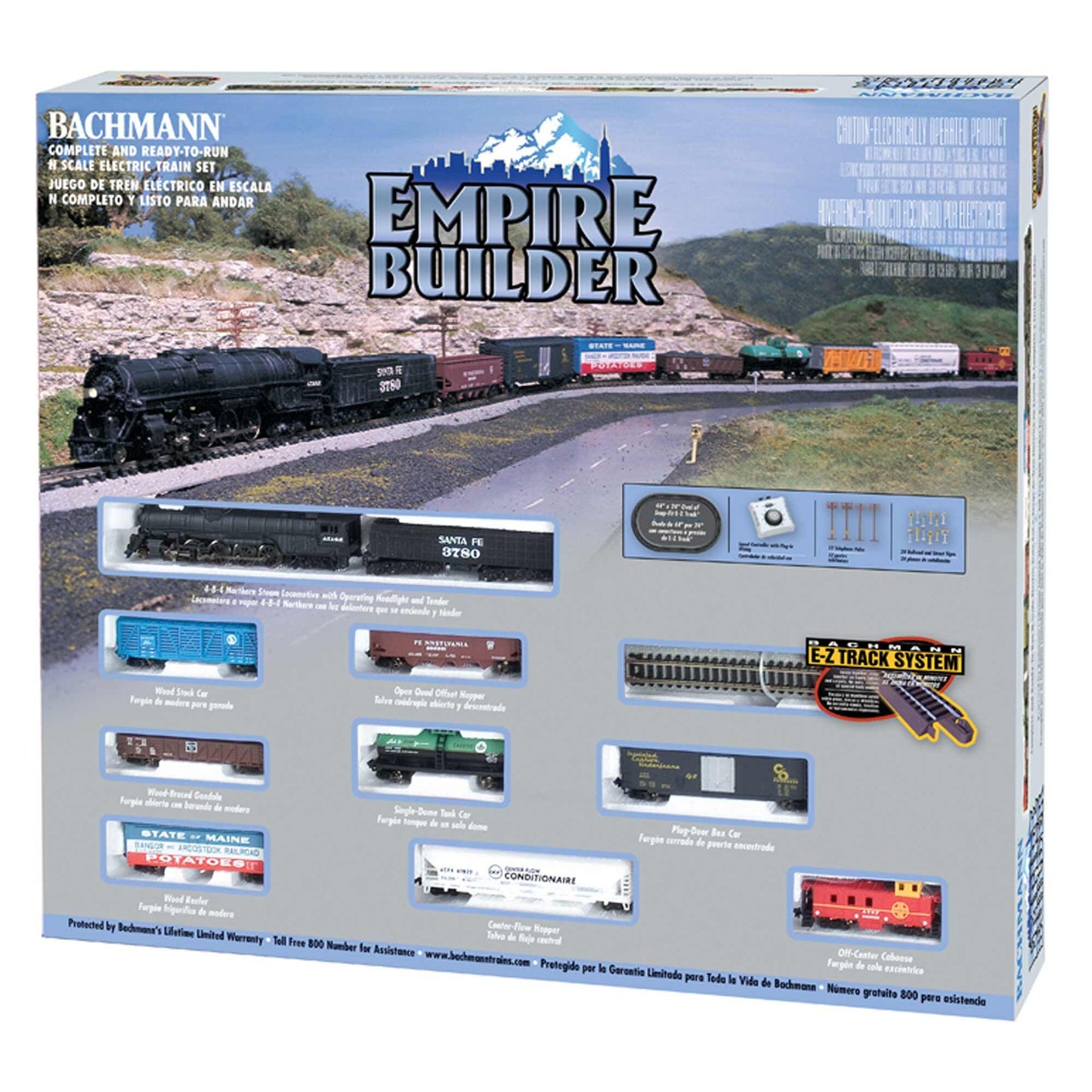 N Empire Builder Train Set (BAC24009)