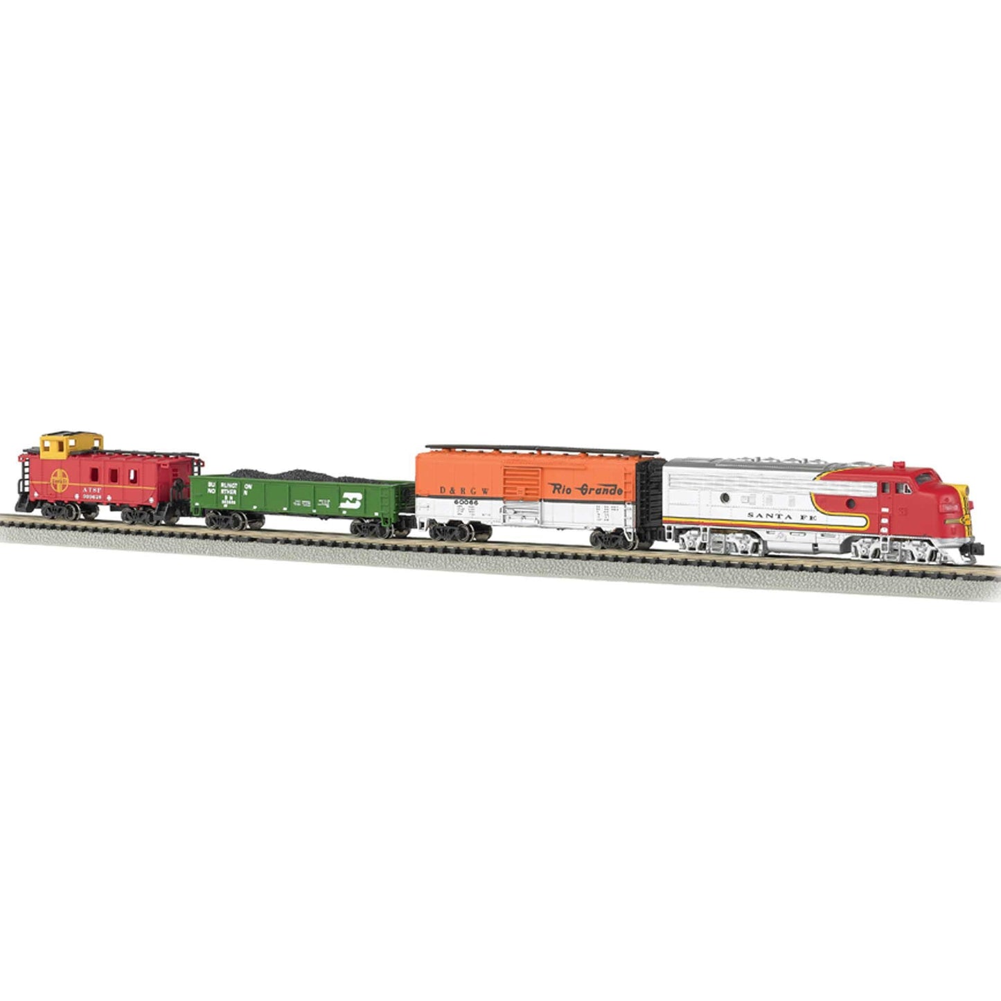 N Super Chief Set with F7-A Diesel Locomotive (BAC24021)