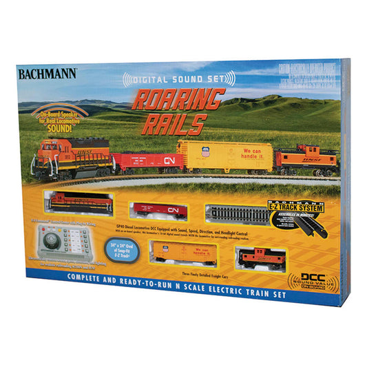 N Roaring Rails Train Set with DCC (BAC24132)