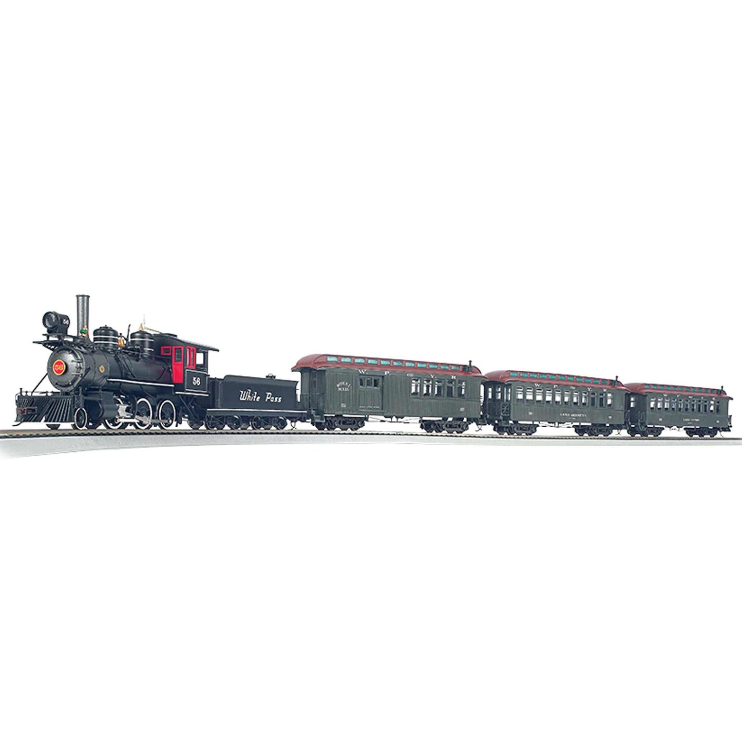 On30 White Pass & Yukon Passenger Train Set (BAC25024)