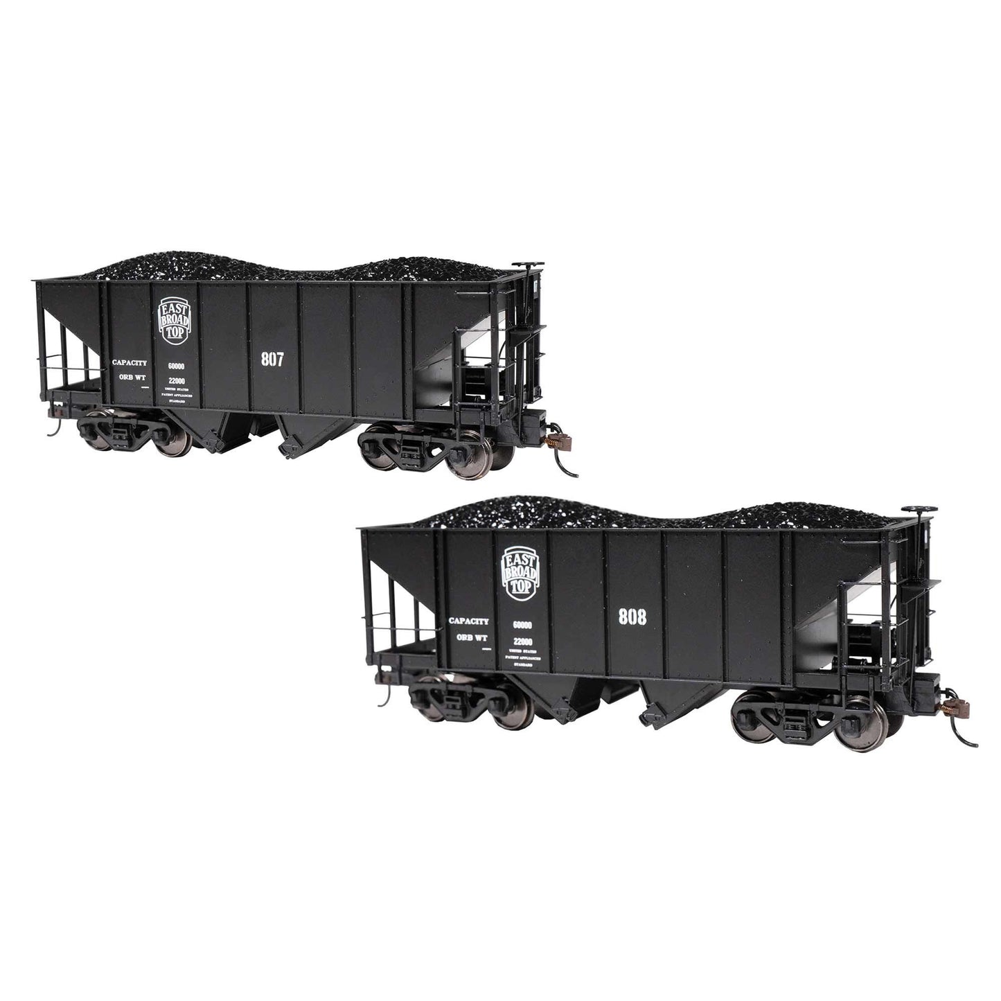 On30 2-Bay Hopper East Broad Top #807 & #808 (BAC27902)