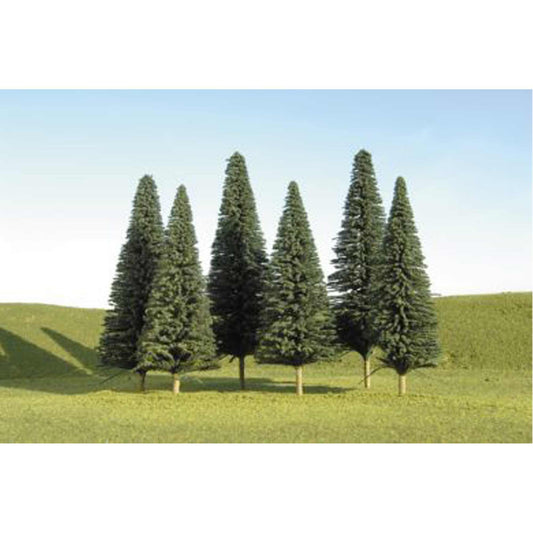 SceneScapes Pine Trees 3-4 inches (Pack of 9) (BAC32101)