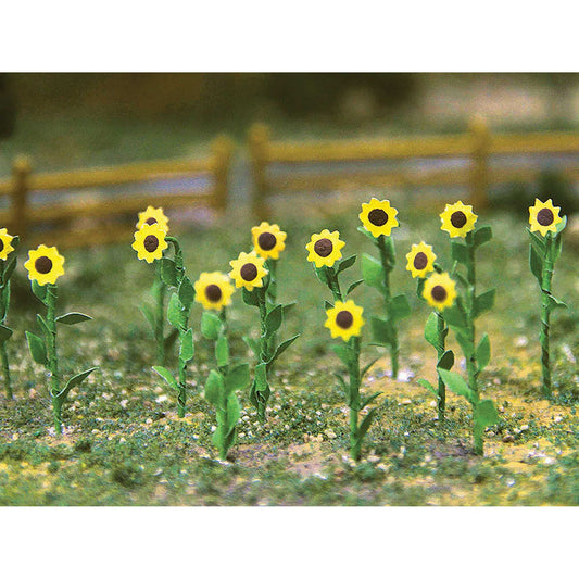 1" Tall Sunflowers (16 Pack) (BAC32506)