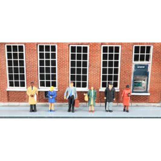 HO Standing Office Workers Figures (BAC33120)