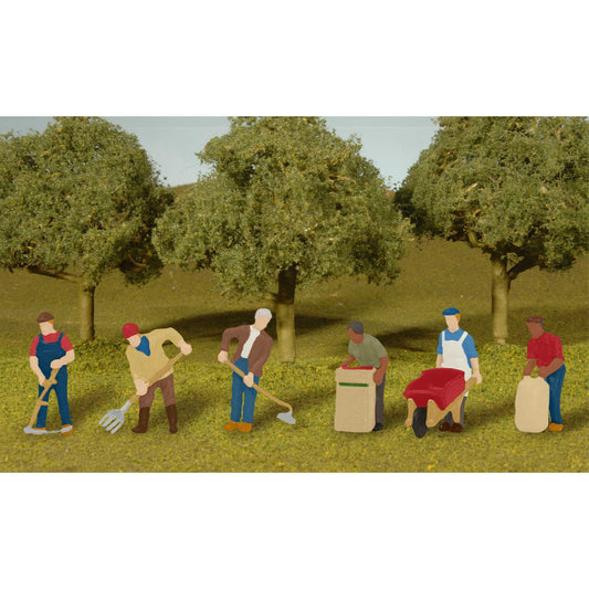 HO Miniature Farmers Figures (BAC33124)