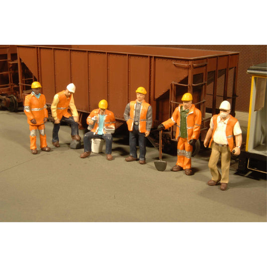 O Scale Maintenance Workers Set (6 Figures) (BAC33156)