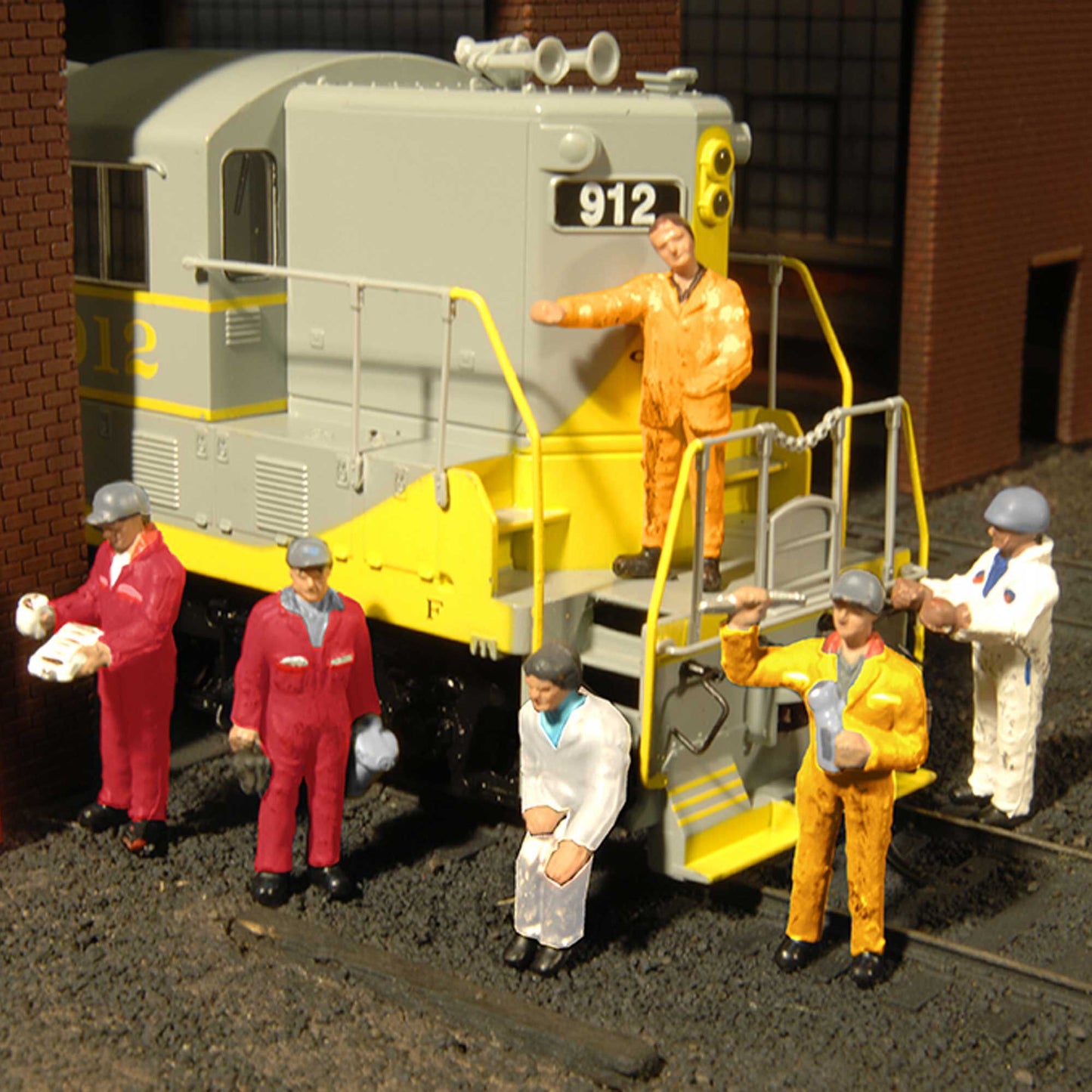 N Miniature Mechanics Figures (BAC33263)