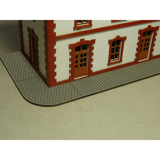 HO Hexagon Sidewalk (BAC39105)