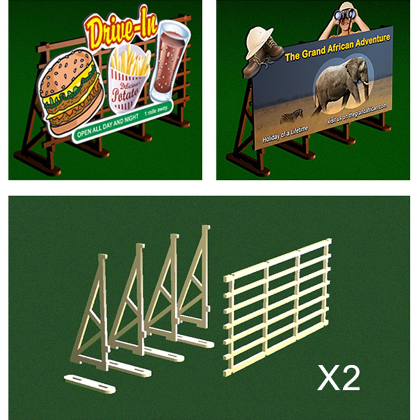 O Billboard Kit (2) (BAC39111)
