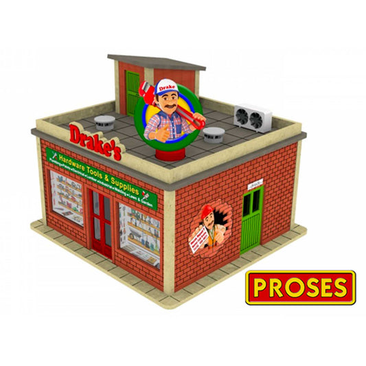 O Scale Drake's Hardware Store (BAC39123)