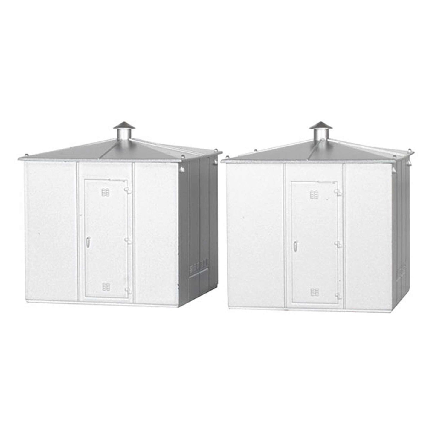 HO Trackside Equipment Buildings (2 Card) (BAC42220)
