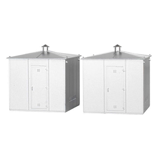 HO Trackside Equipment Buildings (2 Card) (BAC42220)