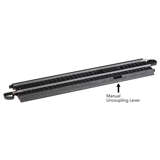 HO E-Z Track Steel Track on Black Roadbed (BAC44470)