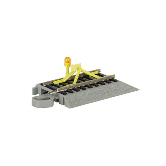 HO Nickel Silver E-Z Track Flashing LED Bumper (BAC44593)
