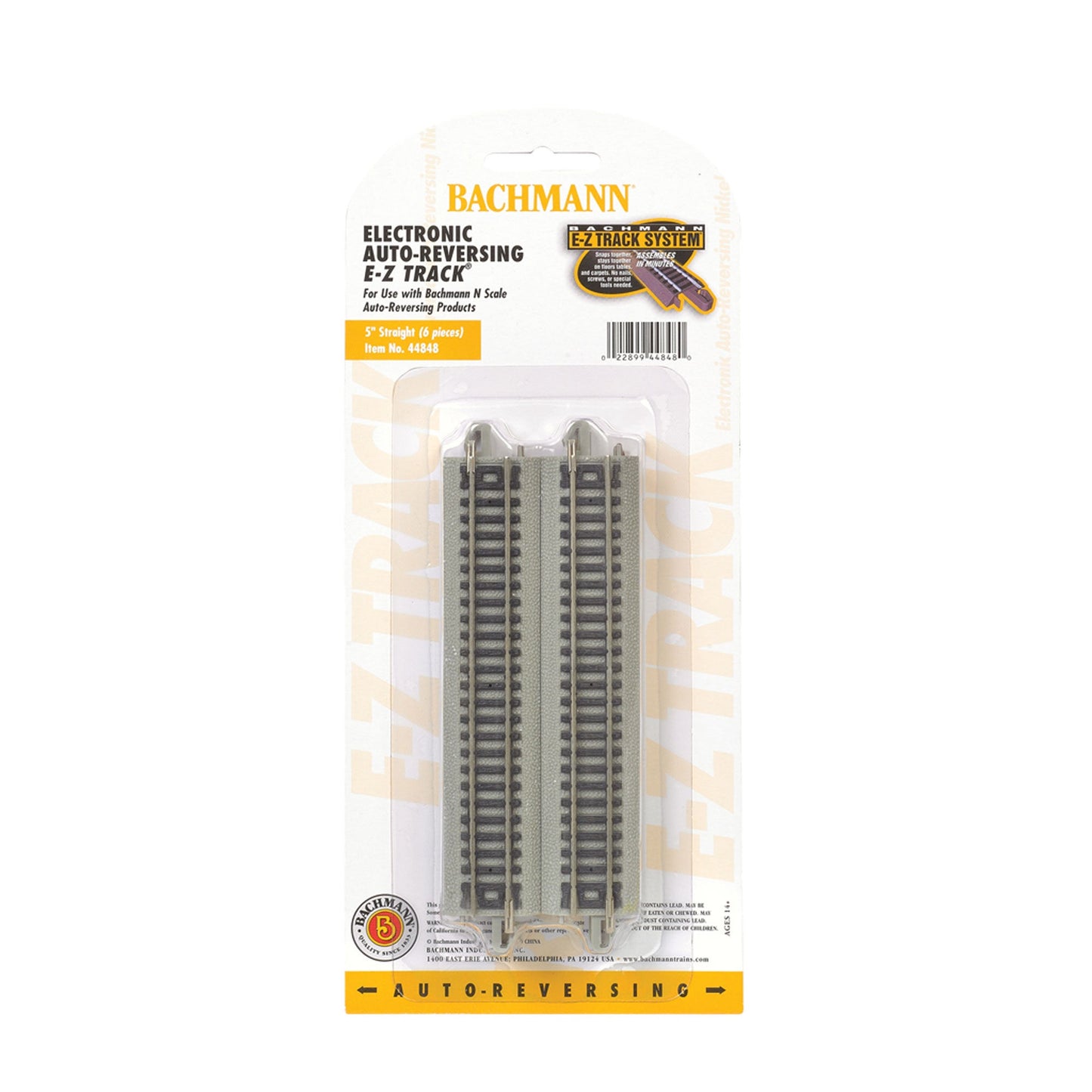N NS EZ Reversing 5 Inch Straight Track (BAC44848)