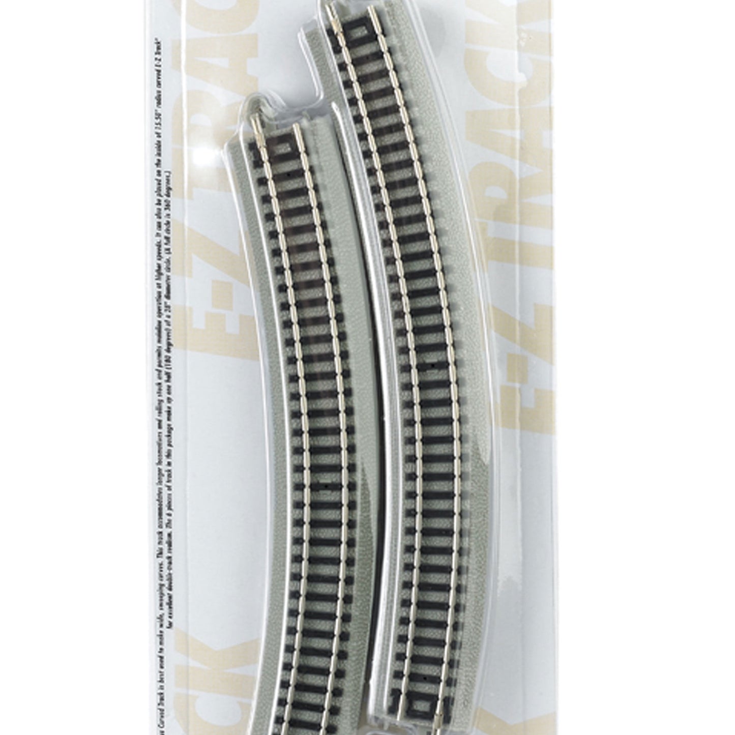 N NS EZ 14 Inch Radius Curve Track (6) (BAC44853)