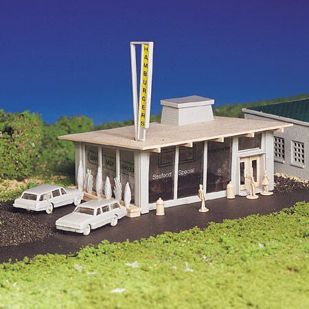 HO Snap KIT Hamburger Stand (BAC45434)