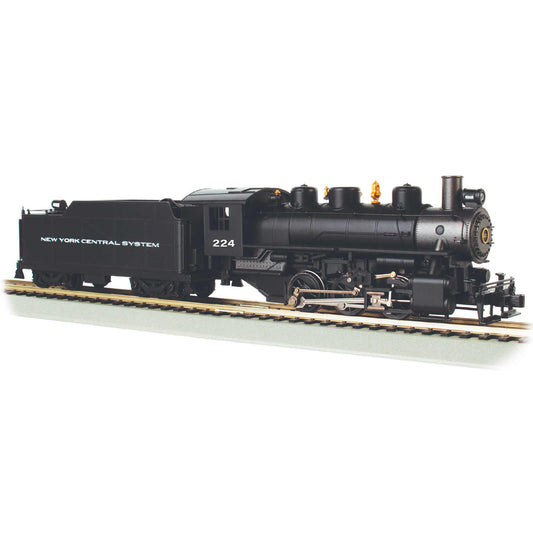 USRA 0-6-0 Steam Locomotive NYC #224 with Smoke and Tender (BAC50408)