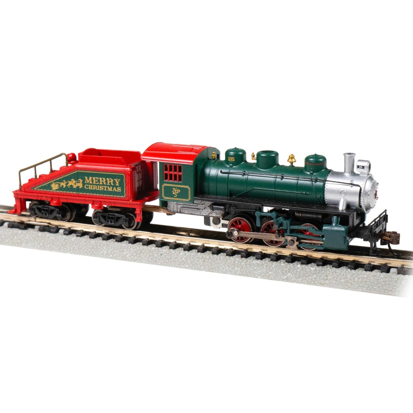 N USRA 0-6-0 Switcher Loco NP&S - Christmas #25 (BAC50556)