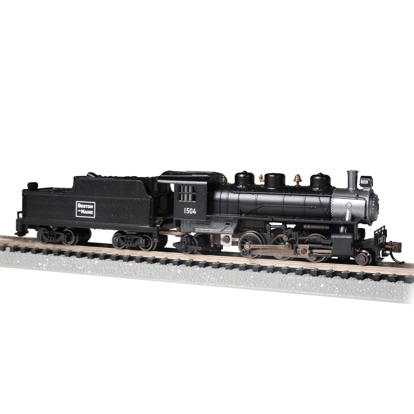 N Prairie 2-6-2 Steam Locomotive B&M 1504 (BAC51559)