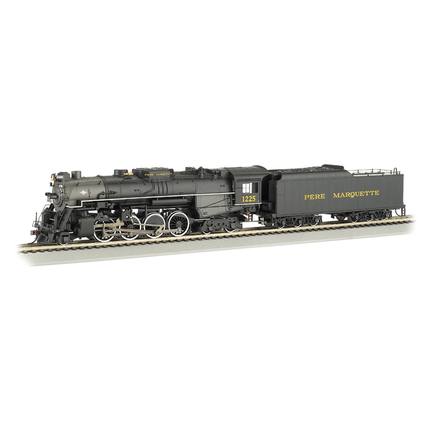 HO 2-8-4 with DCC and Sound Value PM #1225 (BAC52403)