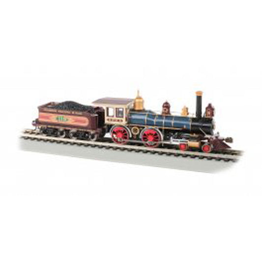 HO 4-4-0 DCC and Sound Value Locomotive with Coal Load UP #119 (BAC52707)