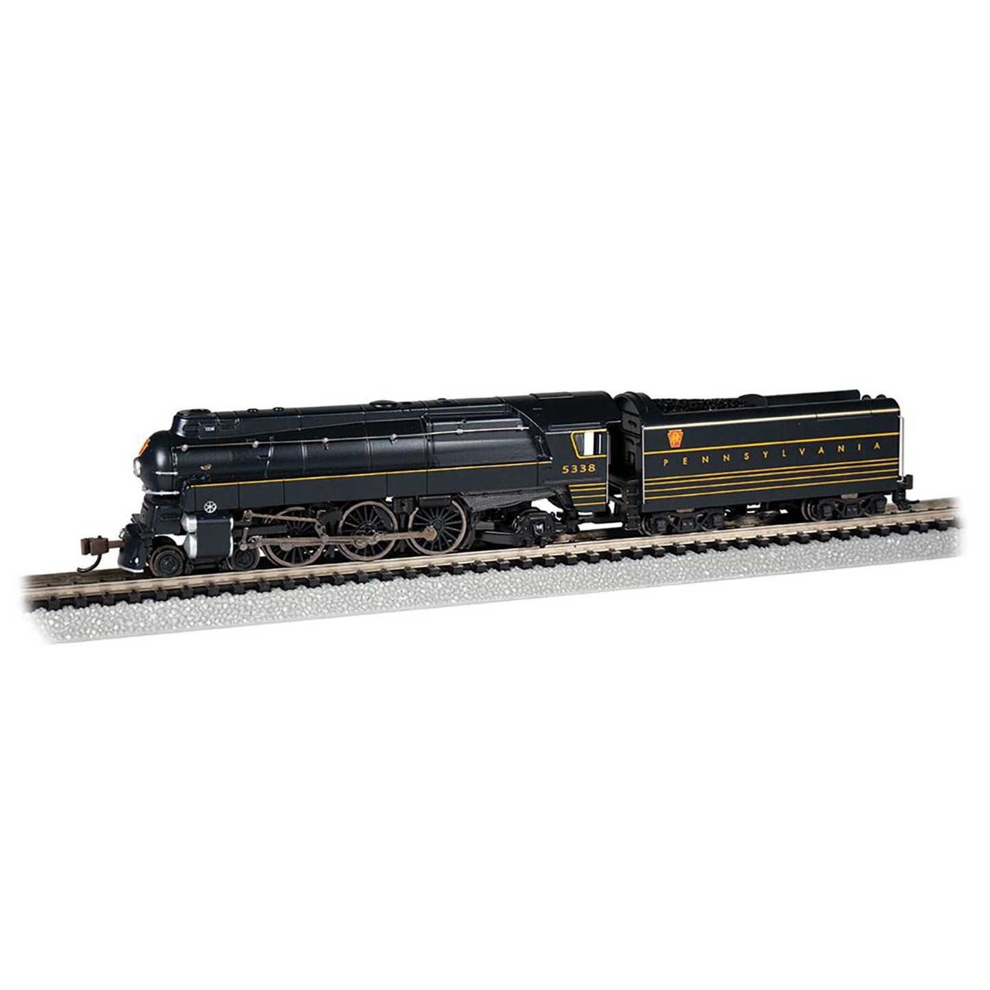 N Streamlined K4 PRR #5338 Model Train Locomotive (BAC53954)