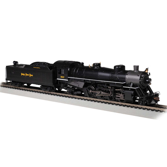HO USRA Light 2-8-2 Locomotive DCC Ready Nickel Plate #587 (BAC54407)