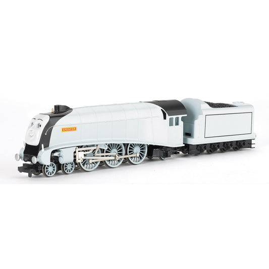 HO Spencer the Silver Engine with Moving Eyes (BAC58749)