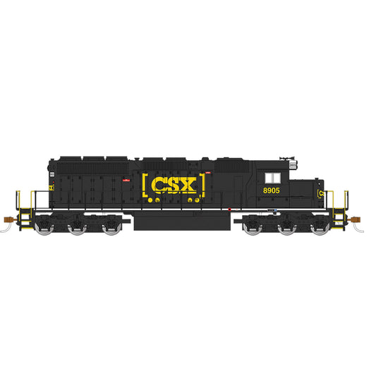 HO SD40-2 with DCC CSX Black Locomotive (BAC60917)