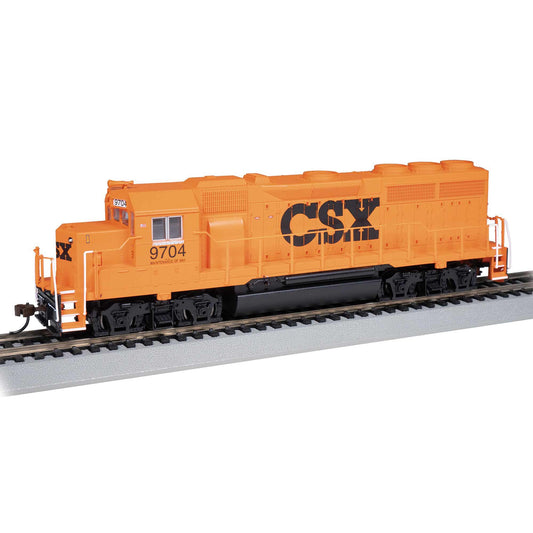 HO GP40 Locomotive CSX #9704 (BAC63540)