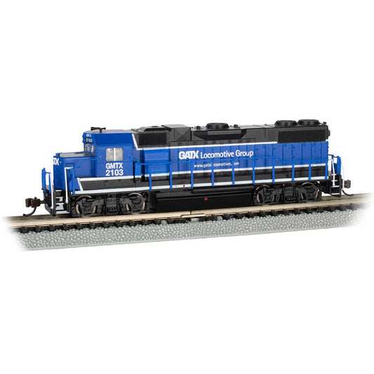 HO EMD GP38 Locomotive with DCC and Sound, GATX #2103 (BAC66853)
