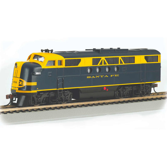 HO F7A Locomotive Santa Fe Blue and Yellow (BAC69603)