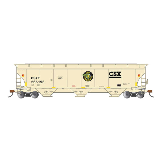HO Trinity 5161 3-Bay Covered Hopper - CSX #265196 (BAC70635)