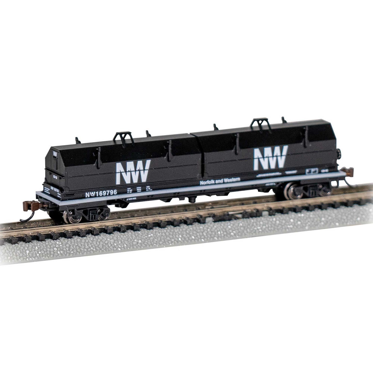 N 55' Steel Coil Car with Coil Load - Norfolk & Western #169796 (BAC71454)
