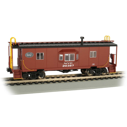 HO Bay Window Caboose w/Roof Walk, NYC