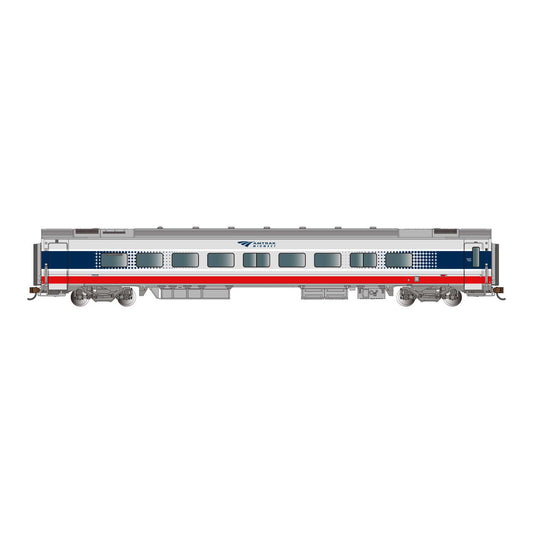 N Siemens Venture Passenger Coach Car with Lighted Interior - Amtrak Midwest #4016 (BAC74564)