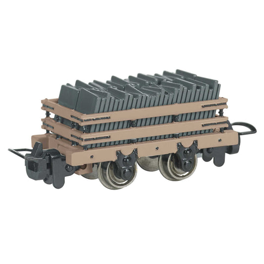 HO Thomas & Friends Narrow Gauge Slate Wagon with Load (Tan) (BAC77315)