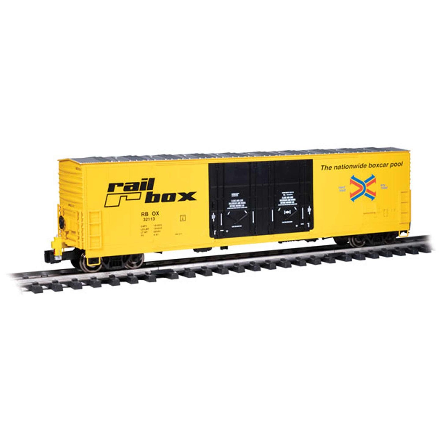 Large Scale 53' Evans Box Car Railbox Model (BAC93554)