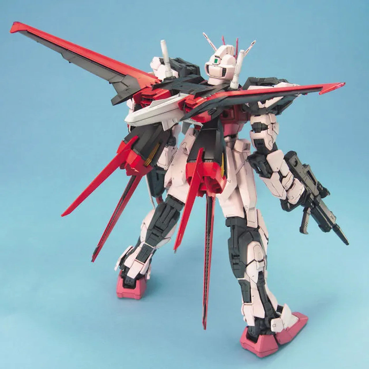 1/60 Perfect Grade MBF-02 Strike Rouge + Skygrasper ORB Mobile Suit Plastic Model Kit (BAN0138257)