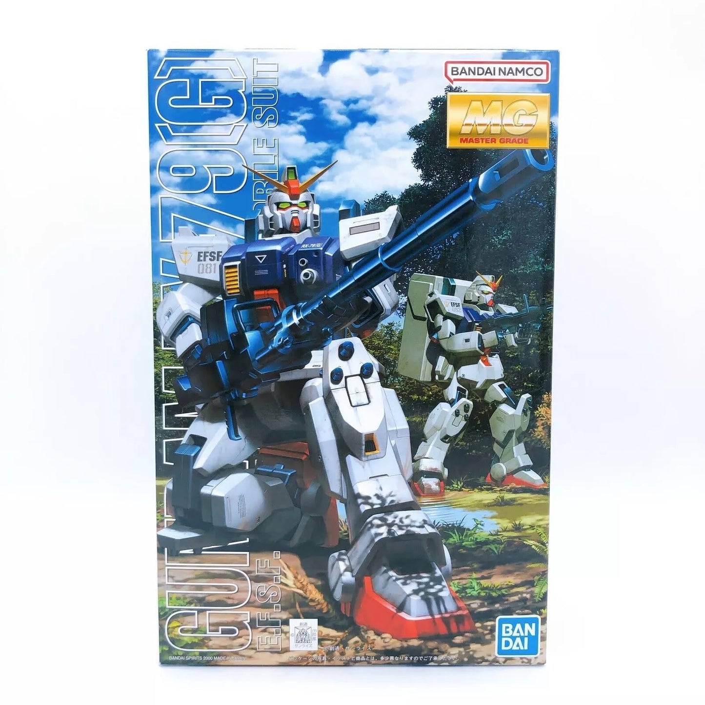 1/100 Master Grade RX-79[G] Gundam (Ground Type) from "Gundam 08th MS Team" Snap-Together Plastic Model Kit (BAN1076371)