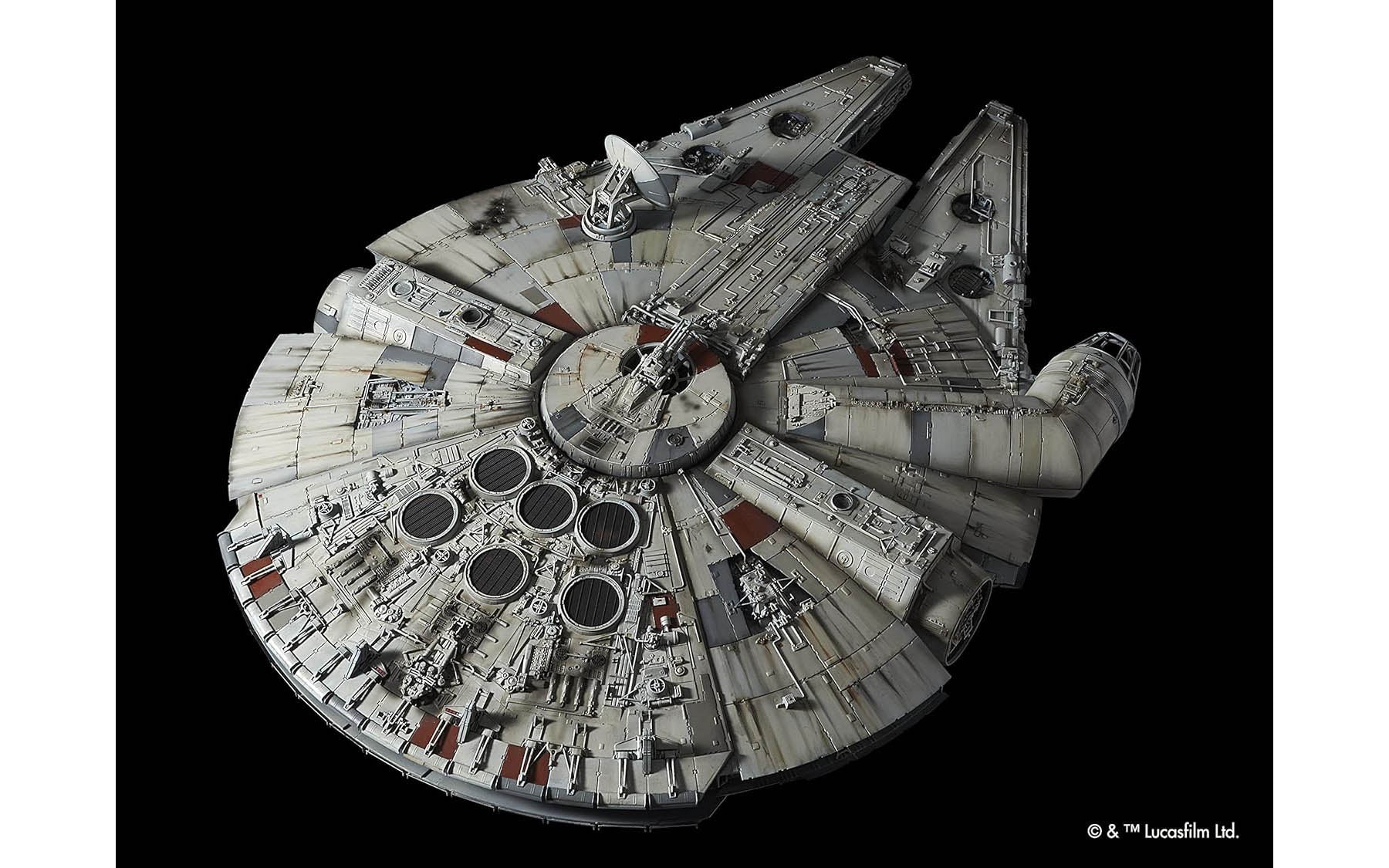 1/72 Perfect Grade Millenium Falcon Snap-Together Plastic Model