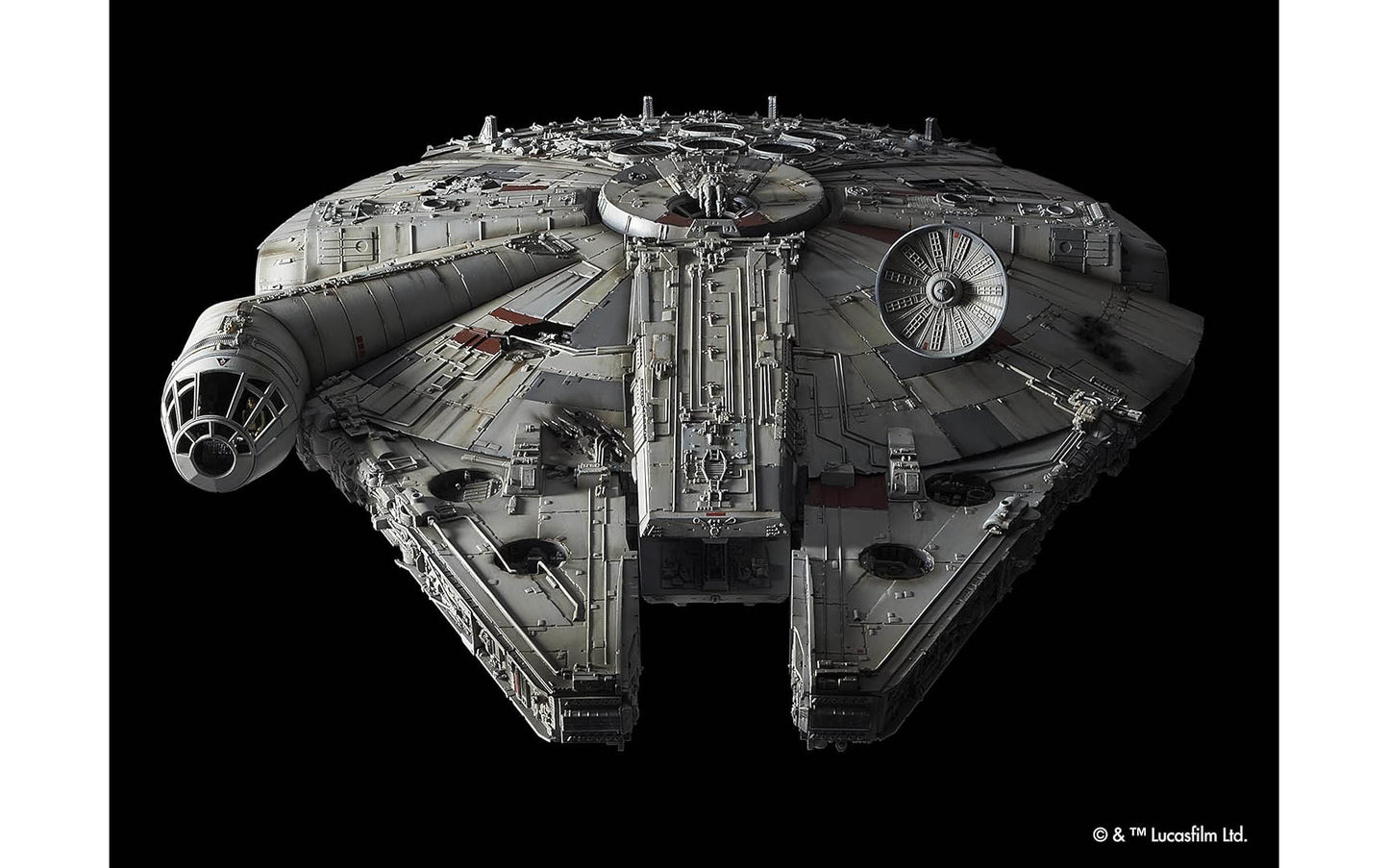 1/72 Perfect Grade Millenium Falcon Snap-Together Plastic Model Kit (BAN2375614)