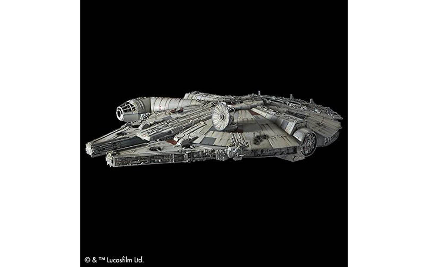 1/72 Perfect Grade Millenium Falcon Snap-Together Plastic Model Kit (BAN2375614)