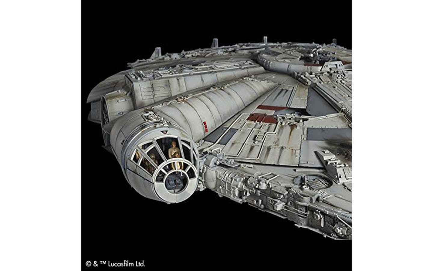 1/72 Perfect Grade Millenium Falcon Snap-Together Plastic Model Kit (BAN2375614)